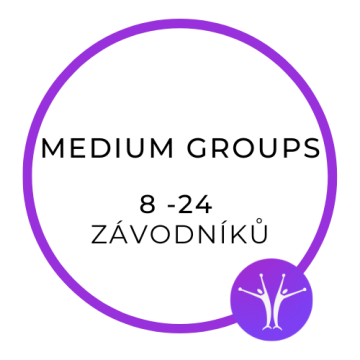 MEDIUM GROUPS: 8-24 závodníků