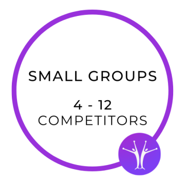SMALL GROUPS: 4-12 závodníků